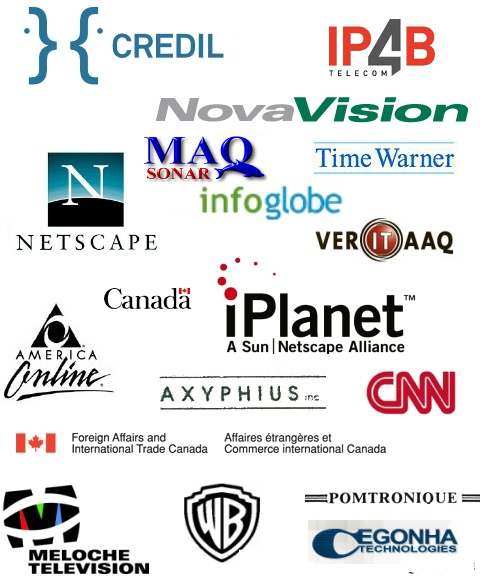 Christian Meloche CV logos